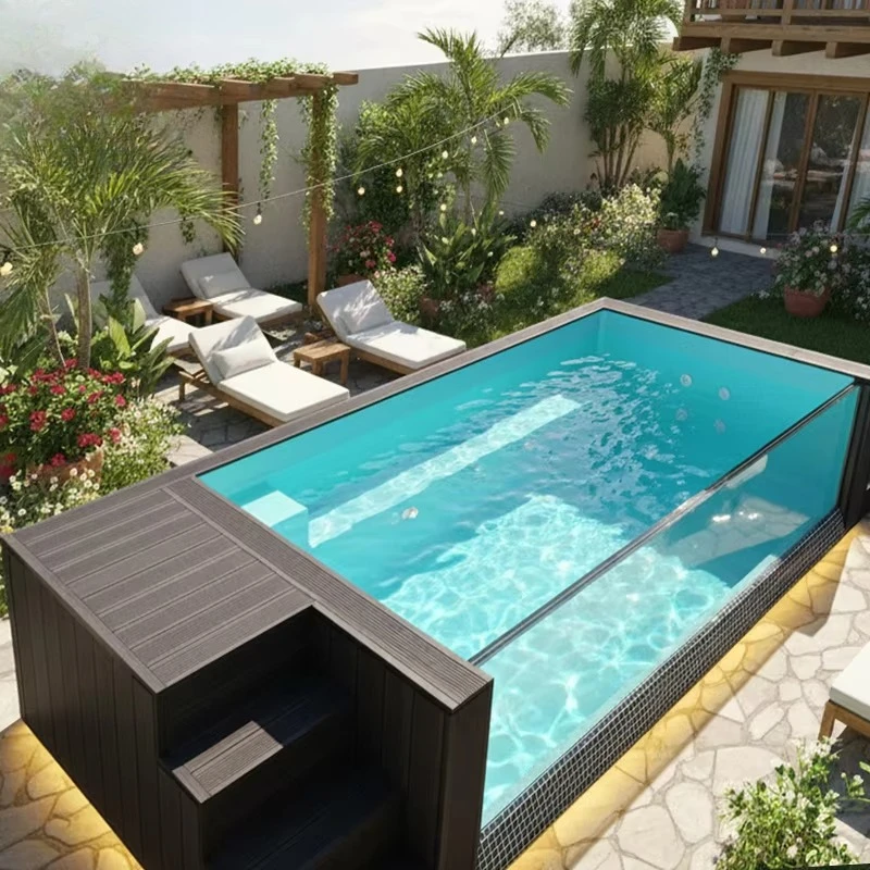 Insulated Constant Temp Container Swimming Pool Thermal Insulation Panel Waterproof Shell Season Use Outdoor Above Ground Pool
