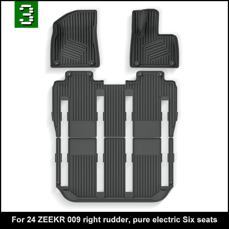 

Use for RHD right hand ZEEKR 009 car carpet ZEEKR 009 All Weather Floor mat Full Set Trim to ZEEKR 009 waterproof floor mat RHD