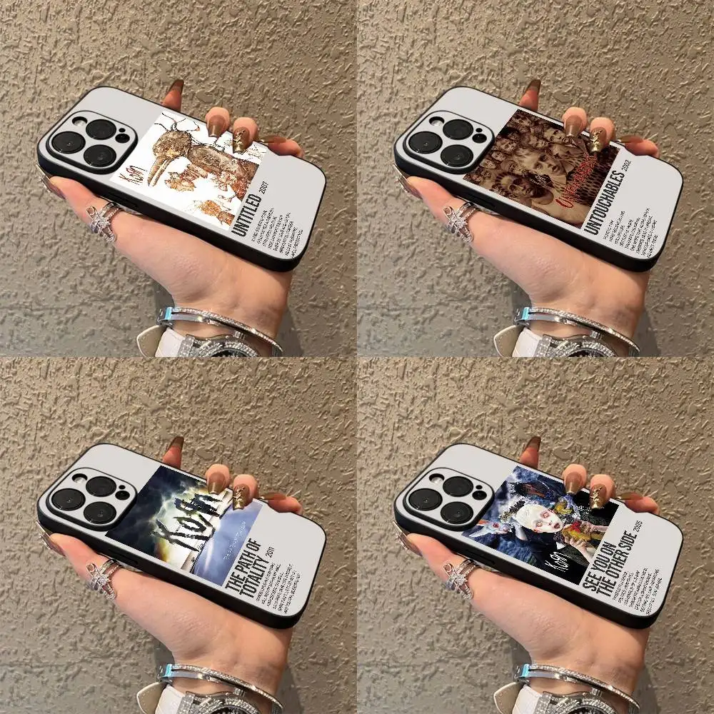 

K-Korn Untouchables Untitled Phone Case For iPhone 17,16,15,14,13,12,11,Pro,Max,Plus,E,Air,Mini Black Soft Box