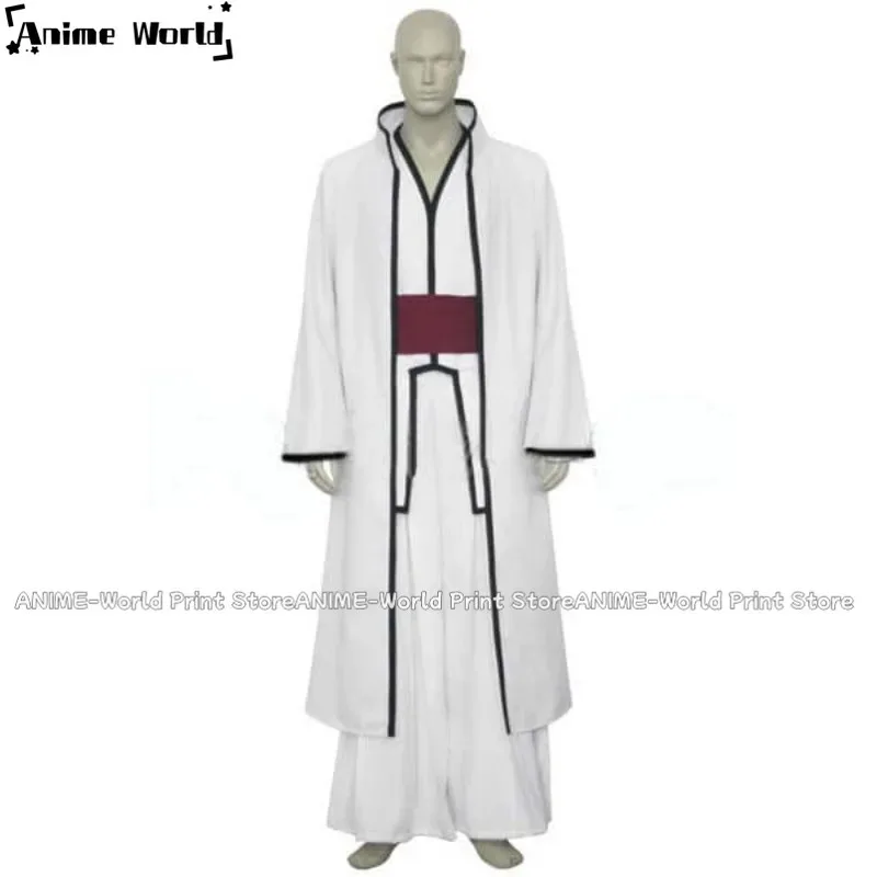 

New《Custom Size》Japanese Anime Sosuke Aizen Cosplay Costume Halloween5;c,6's.2;b'8,