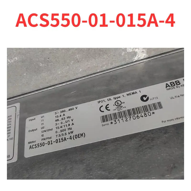 

90% new ACS550-01-015A-4 frequency converter tested OK