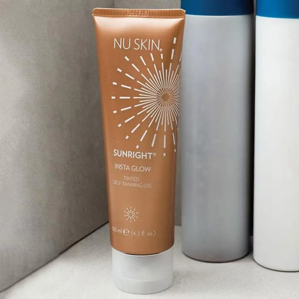 

NU SKIN Sunright Insta Glow: Несмываемый гель для автозагара с эффектом естественного загара, быстросохнущий, нелипкий, с высоким блеском