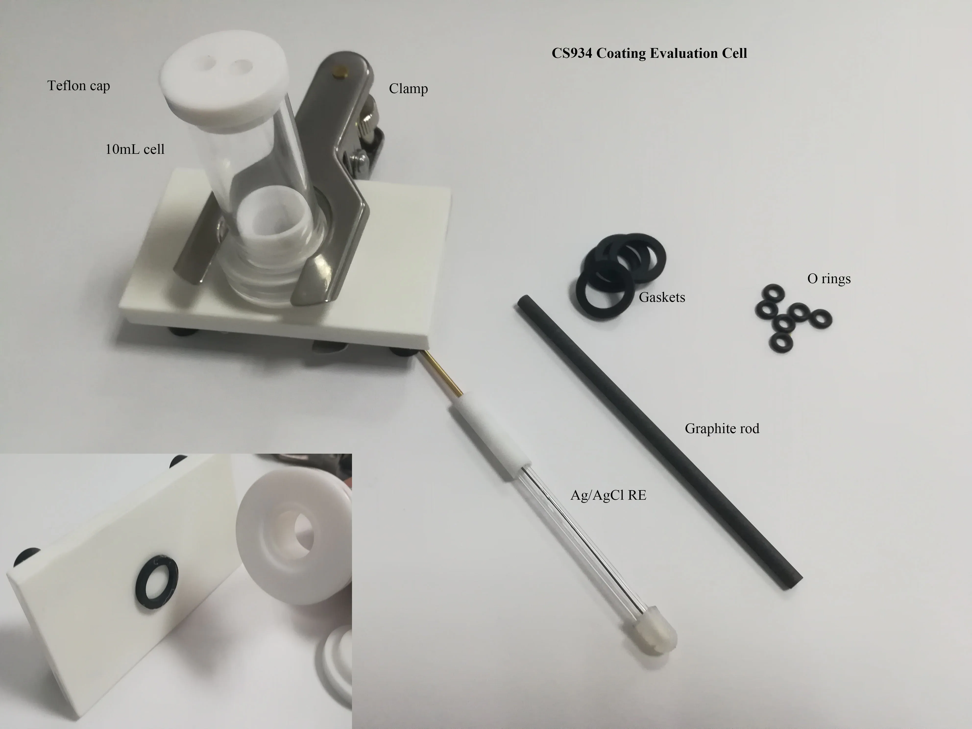 Coating evaluation cell Paint test cell