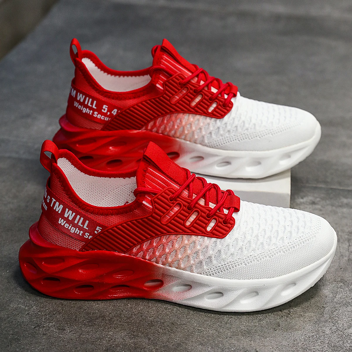 Men's Running Shoes, Breathable, Comfortable, Wear-Resistant, All-Season Stable Footwear, Autumn and Winter Sports Shoes, Low-Top Round-Toe Design, Casual Style, Suitable for Daily Fitness