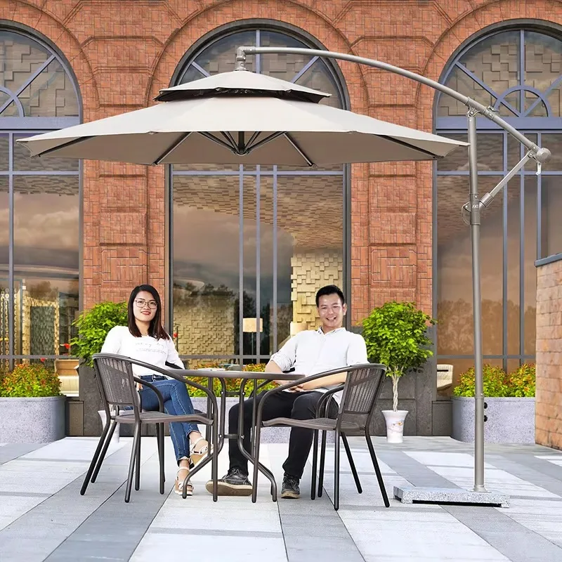 

Балийский зонт-парасоль для улицы, сада, пляжа, бассейна, алюминиевый, солнцезащитный, для патио