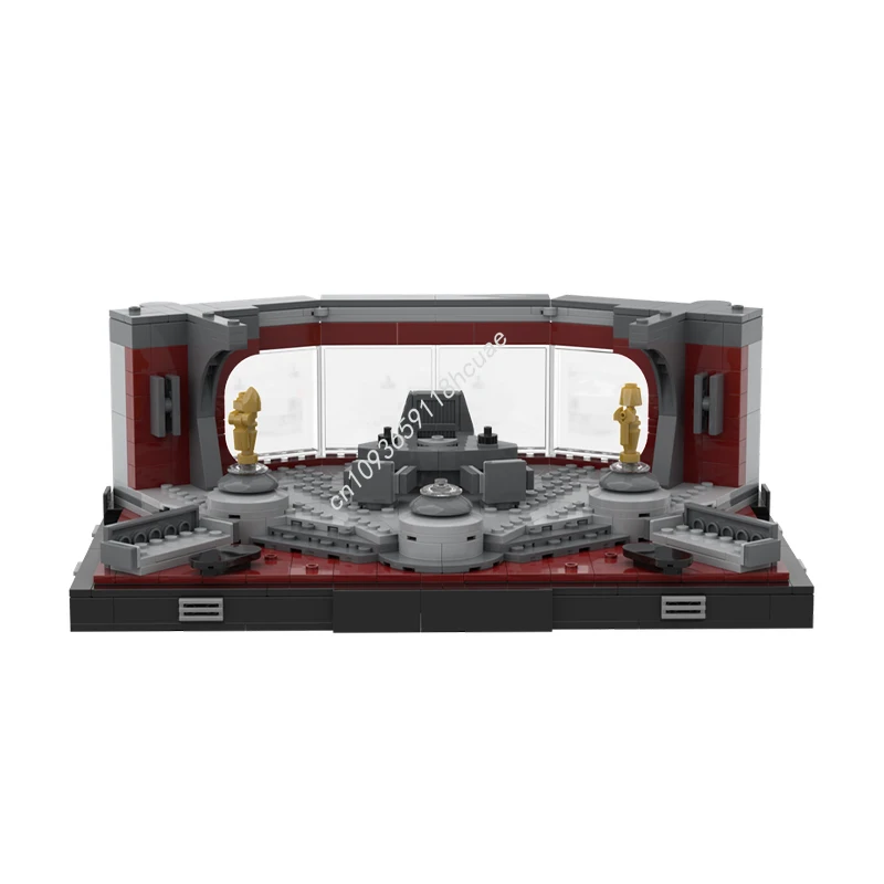 556 ELEMENTÓW MOC Gwiezdny Senat Bitewny Modułowy Model Klocki Konstrukcyjne Klocki do Układania Kreatywne Zabawki Prezent dla Dzieci DIY Edukacyjne