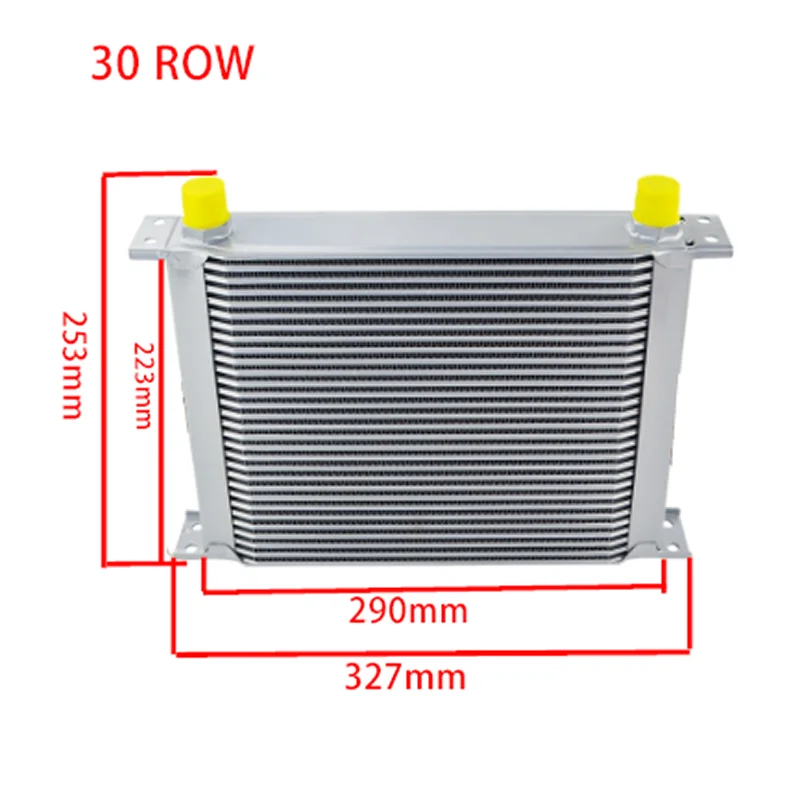 

30 ROW AN-10AN UNIVERSAL ENGINE TRANSMISSION OIL COOLER.