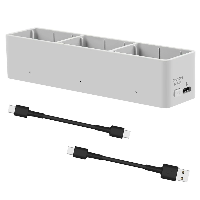 

Battery Charging Hub Two-Way Battery Intelligent Flight Battery Faster Charging for Avata 2 Drones Accessories 448F