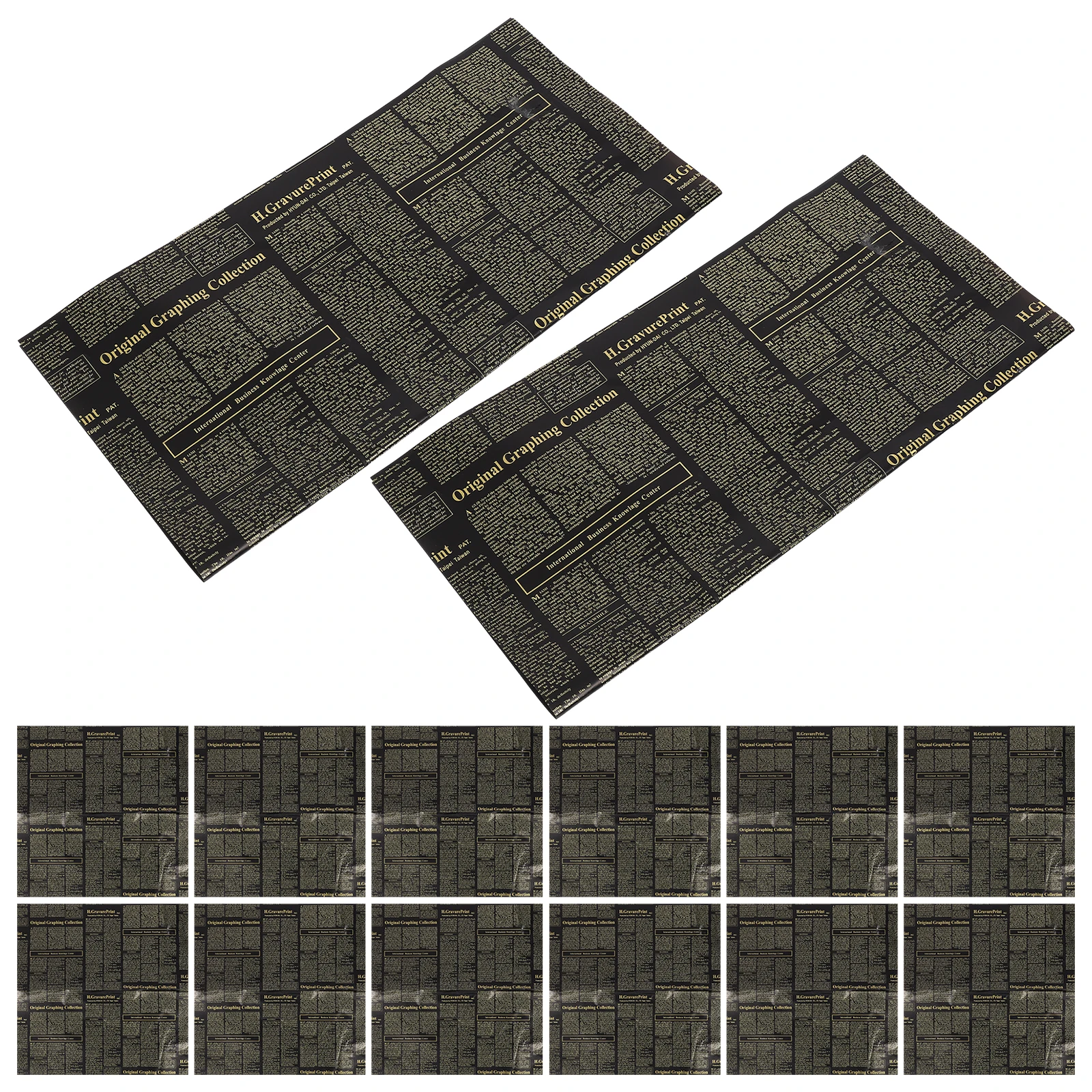 

20 Sheets Retro Flower Wrapping Paper Vintage Style Thick Durable Wrapping Paper for Flower Bouquets Gift Packing