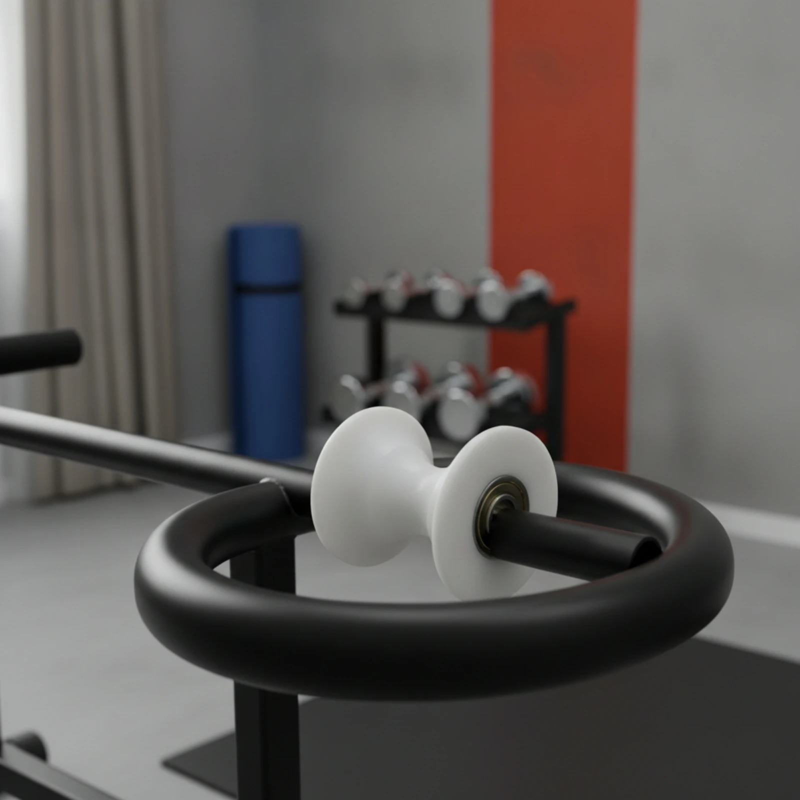 Sliding Pulley Wheel Smooth-Rolling Pulley Wheel with Bearing Roller Silent Quiet for Exercise Equipment, Stair Climbers - view 5