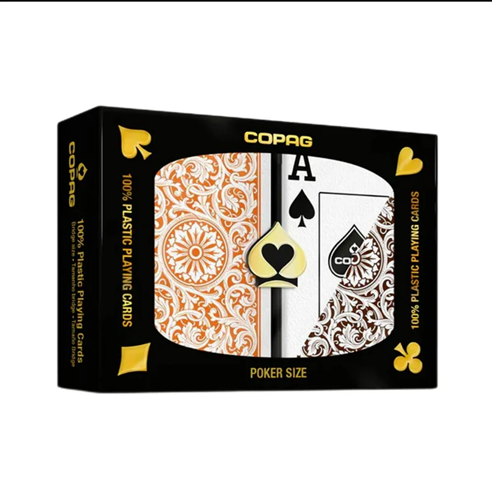 Copag 1546 Double Deck Cheating Cards With Invisible Ink For Infrared Ink Sunglasses & Marked Cards Contact Lenses