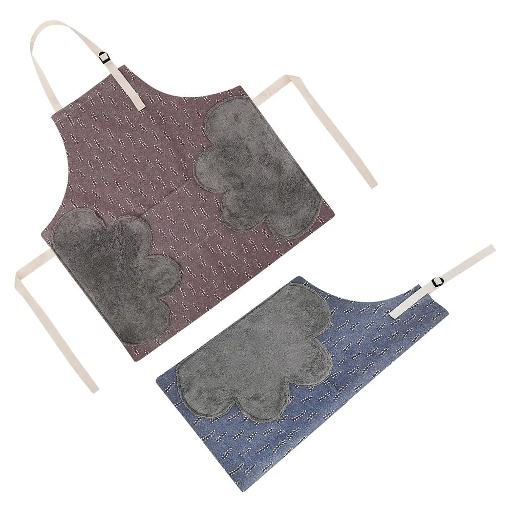 

2 шт. дышащих водонепроницаемых фартуков, идеально подходящих для барбекю, гриля, приготовления кофе, творчества, домашней кухни, готовки, выпечки, многоразовые