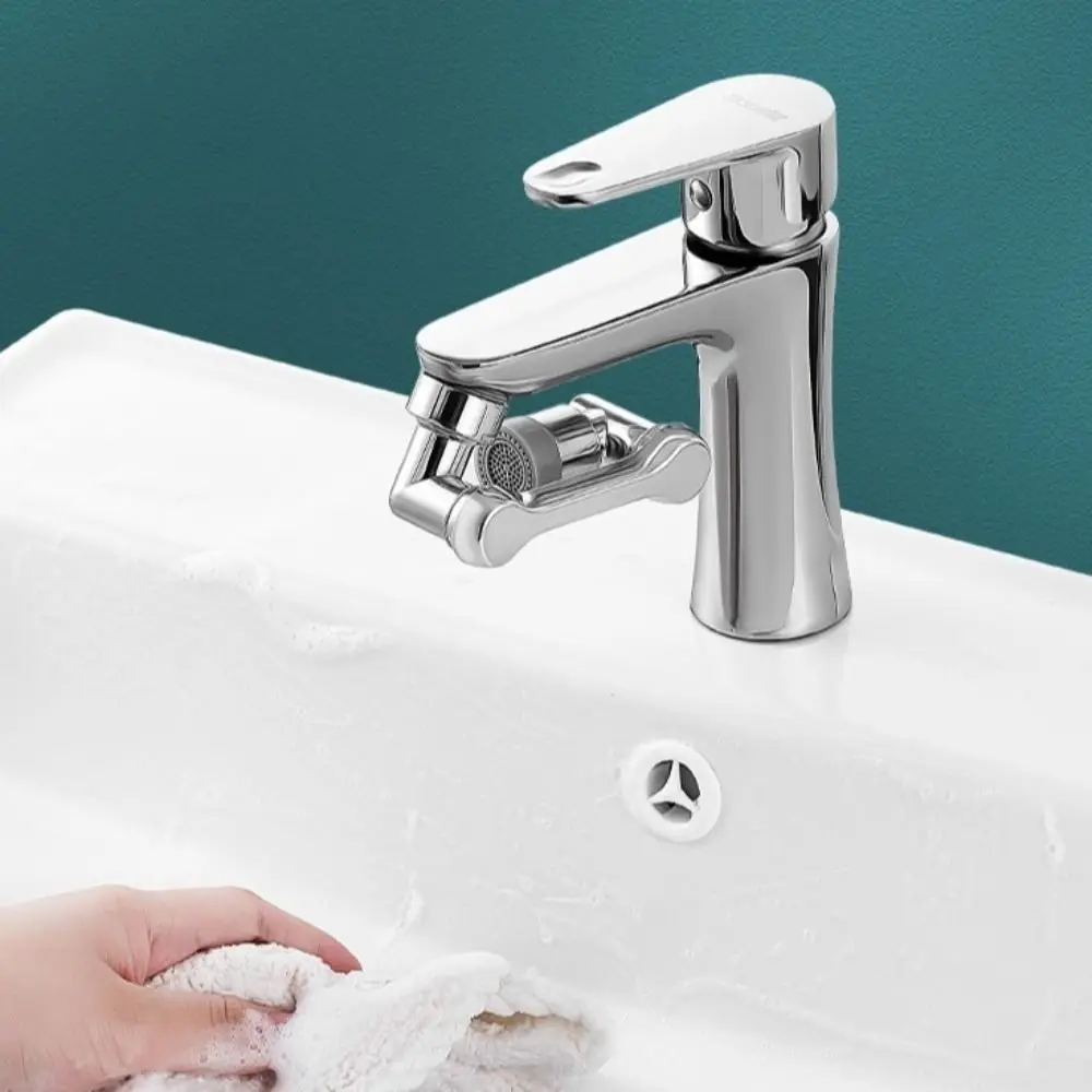 Universal Rotation Faucet Extender Two Modes Bubbler Splash Filter Water Outlet Nozzle Bathroom Faucet Home