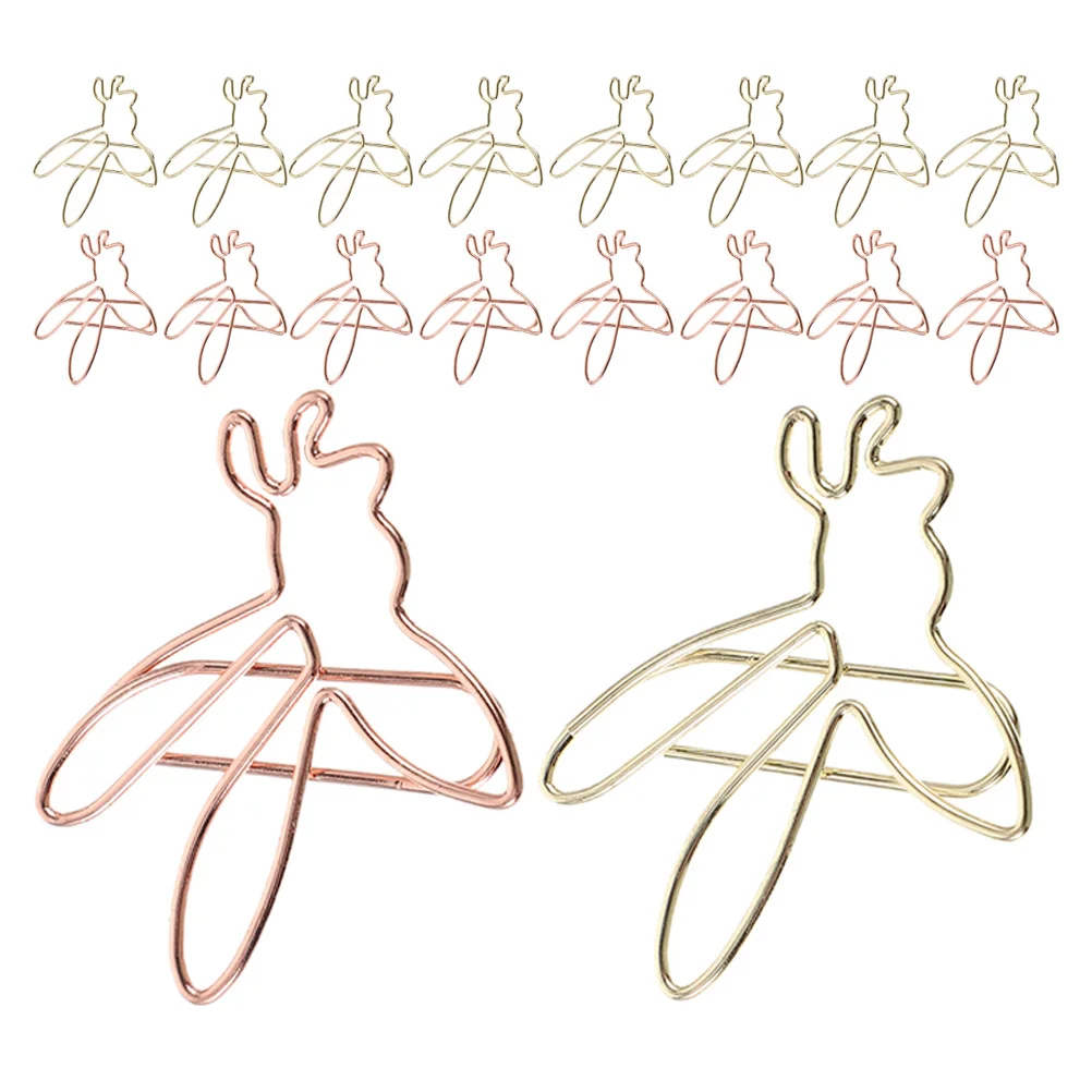 

36pcs Bee Paper Clips Office Paperclips Metal Bookmark Cute Animal Paperclips Decorative Document Clips For School Notebook