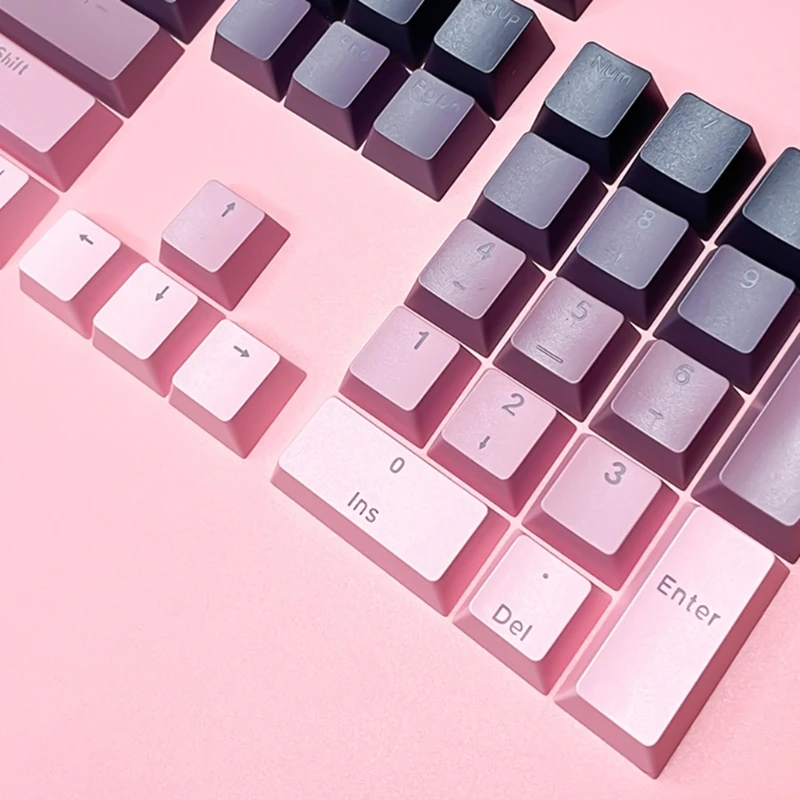 Phantoms คีย์บอร์ด Keycaps, PBT Double Shot ผ่าน Key, OEM สำหรับคีย์บอร์ด Drop shipping