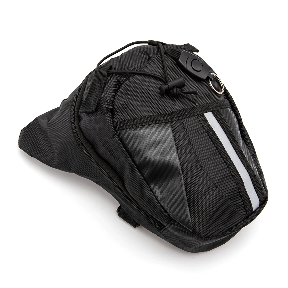 Motorcycle Drop Leg Bag Oxford Motorcycle Package Knight Waist Bag Multifunctional Backpack Moto Bike Cycling Black Fanny Pack