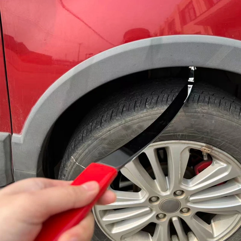 Super Sale 47cm Hook Dent Repair Tool 4mm Thick Auto Body Sheet Metal Repair Lever for Car Long Linear Dents