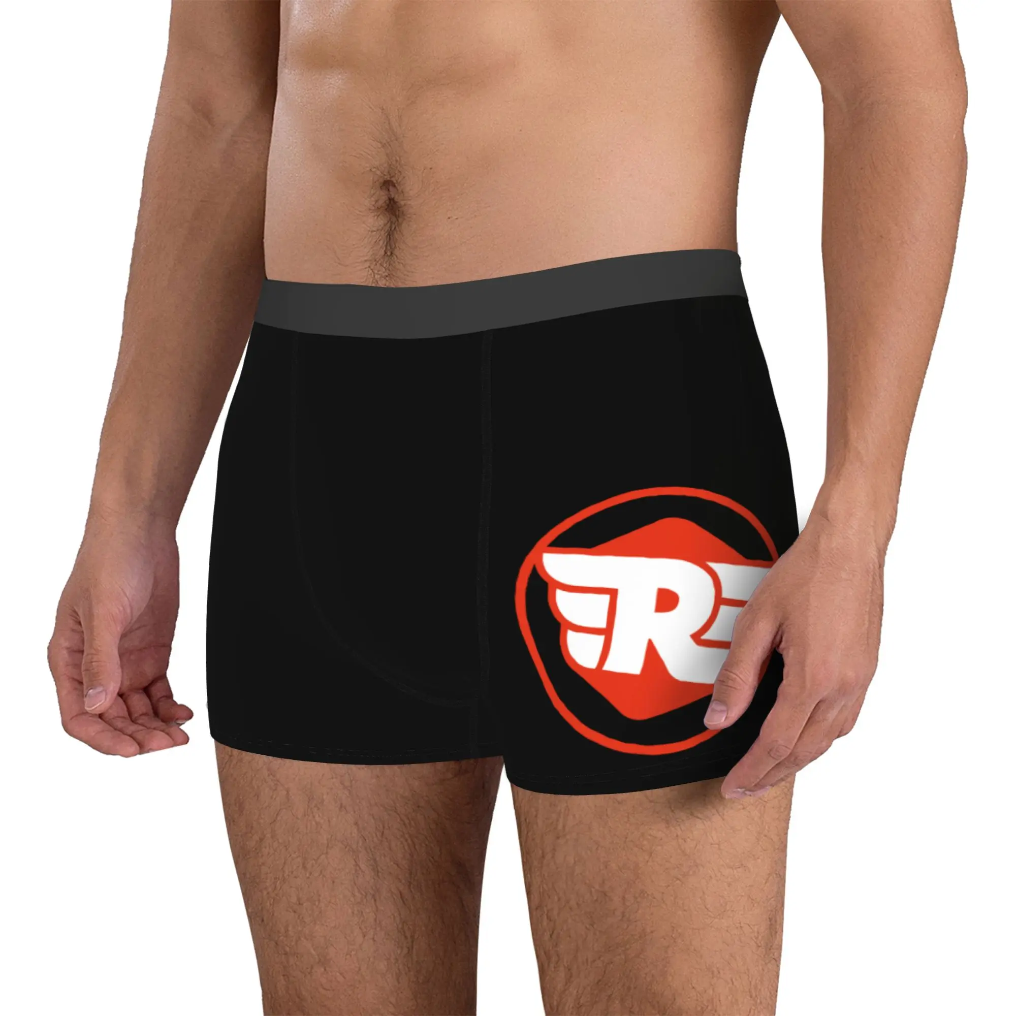 Custom Royal-Enfields Motor Bicycles  Underwear Men Stretch Cycling Motorcycle Boxer Briefs Shorts Panties Soft For Homme