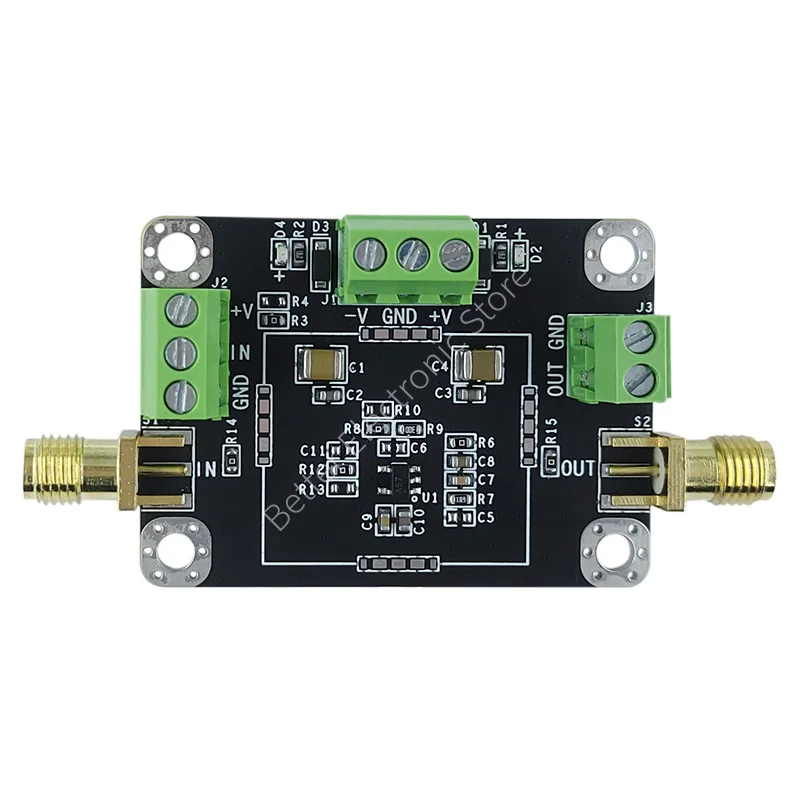 OPA657 트랜스오세틱 TIA 증폭기 모듈 APD/PIN 고속 광검출기 펄스 전류가 전압을 흐른다