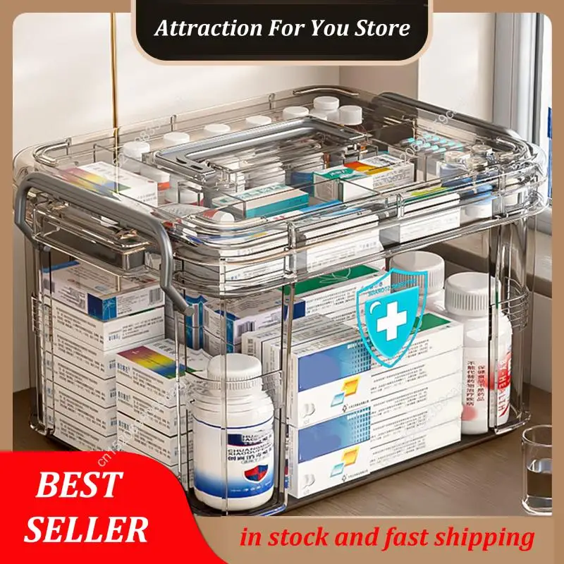 Hot Selling Multi-Layer Household Medicine Storage Box - Emergency  Organizer With Compartments,Household Storage Box