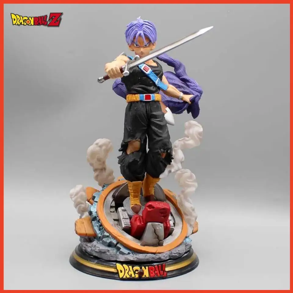 

25cm Dragon Ball Anime Figure Trunks Figures Torankusu Figurine Model Pvc Statue Doll Ornament Collection Decoration Toys Gift