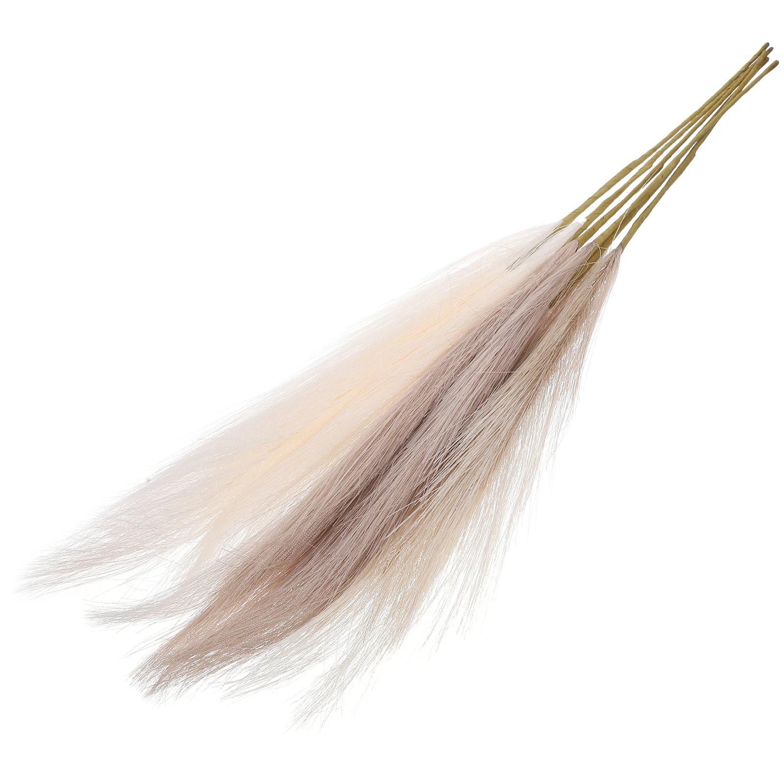 

6pcs Artificial Bouquet Fake Plant Decor Vase Filler Home Wedding Flower Arrangement Preserved Diy Prop