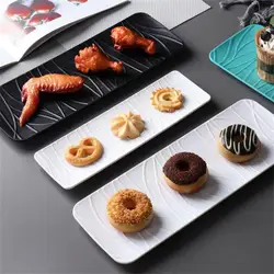 Japanese-style Sushi Plate Elegant Design Versatile Japanese Sushi Plate Sushi Serving Essentials Elegant Dessert Serving Dish