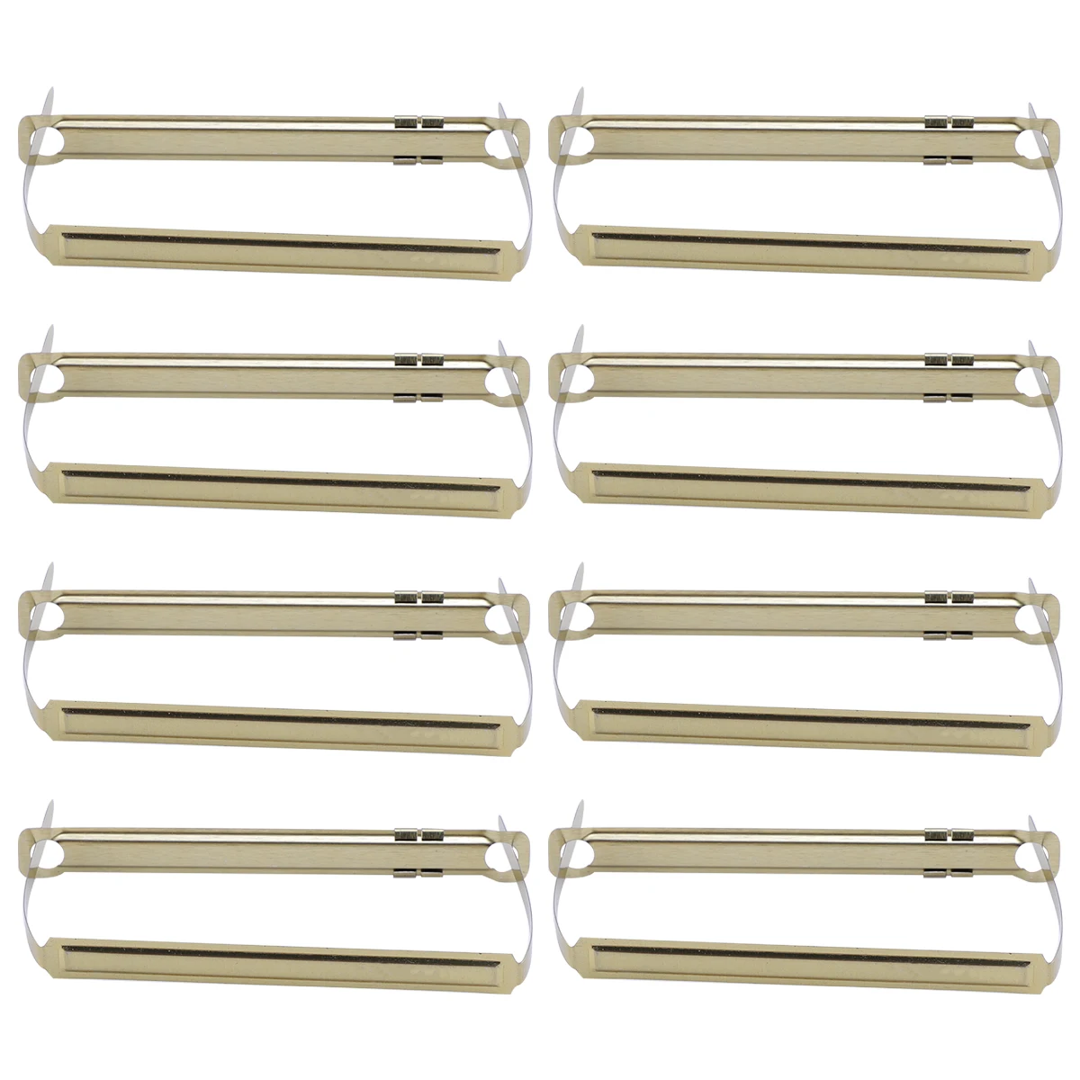 

100 Pcs Metal Binding Clip Practical Clips Bookbinding Stationery Supplies Folder