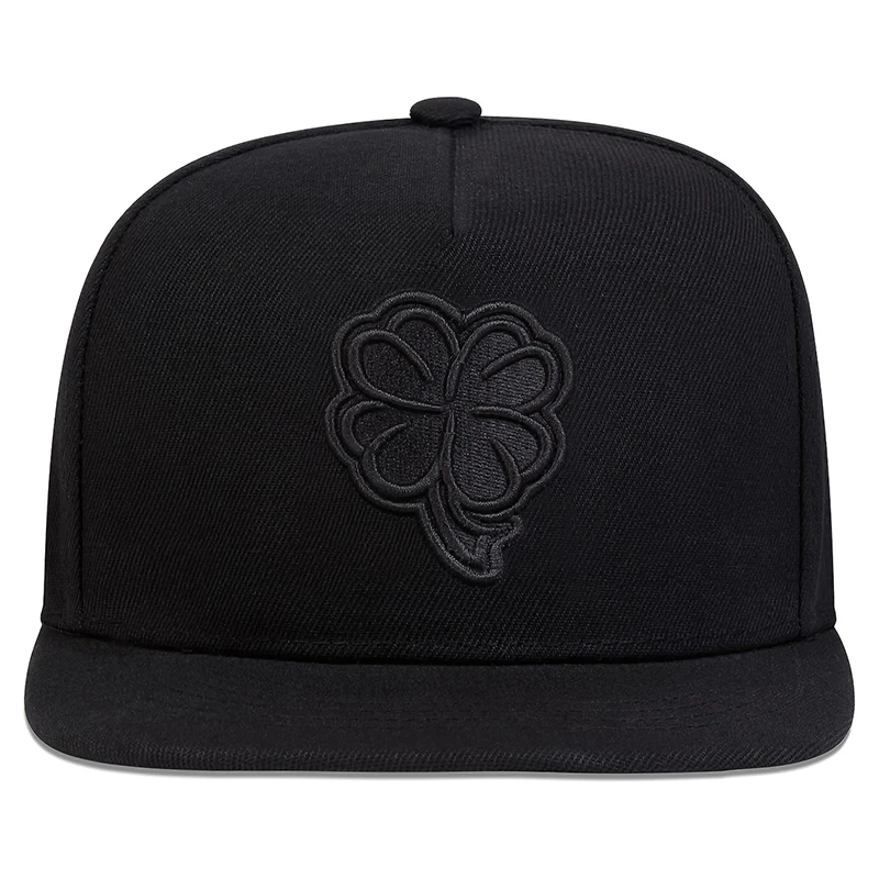 1piece Unisex Four-leaf Clover Embroidery Hip Hop Hat Outdoor Adjustable Sunscreen Leisure Hat Spring Autumn Travel Tourism