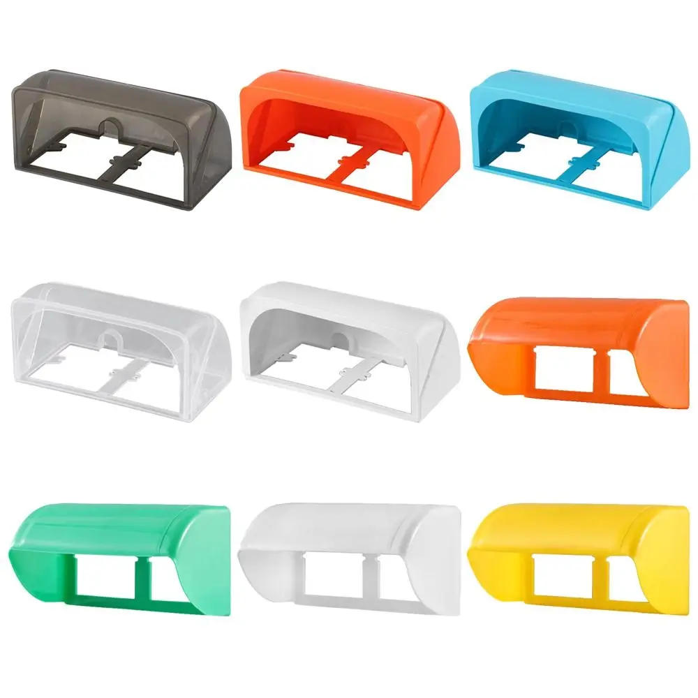 Wall-mounted Switch Protective Cover Plastic Multiple Colors Socket Waterproof Box Electric Plug Rainproof Cover Wall