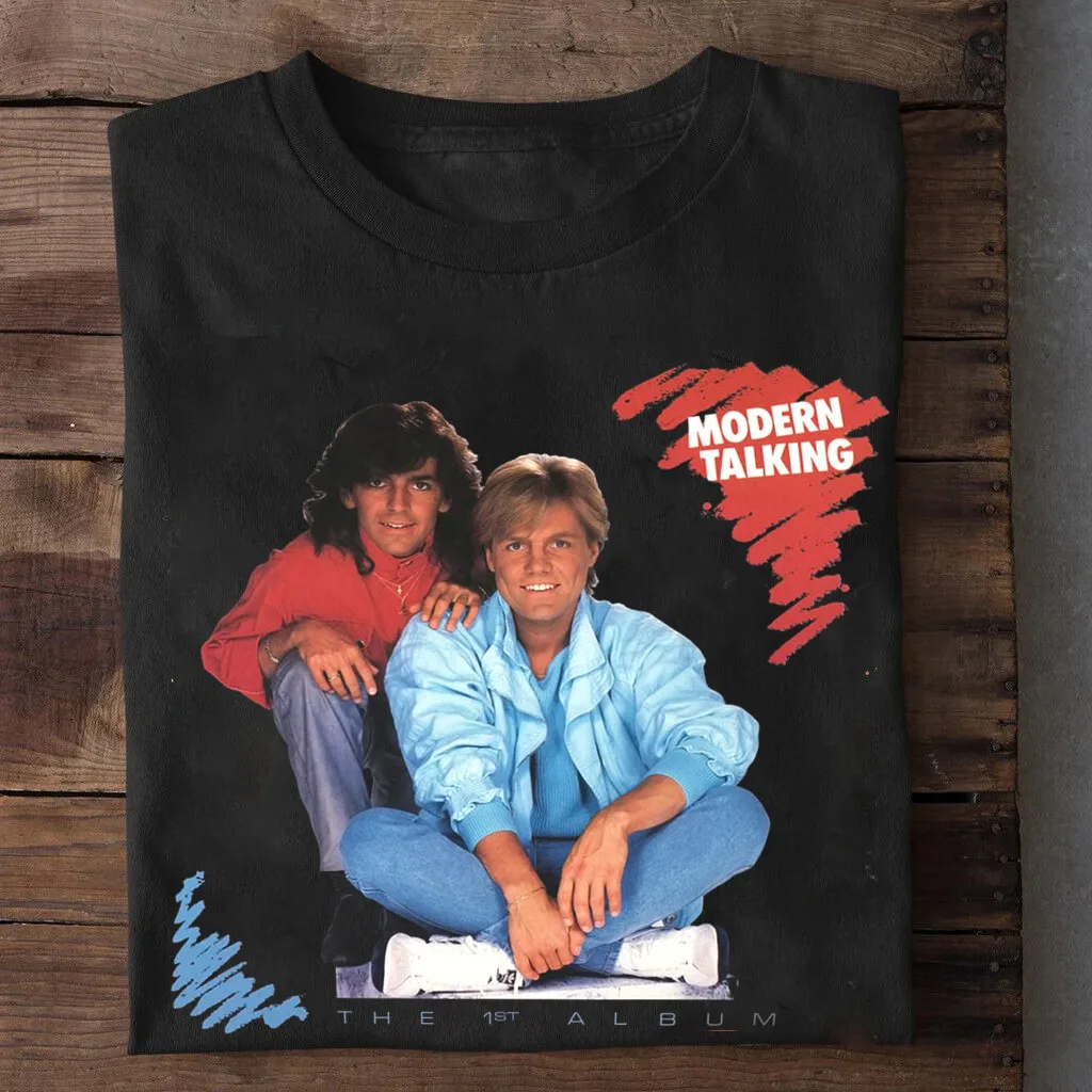 Modern Talking The 1St Album Album Black Unisex All Size T-shirt AC1435