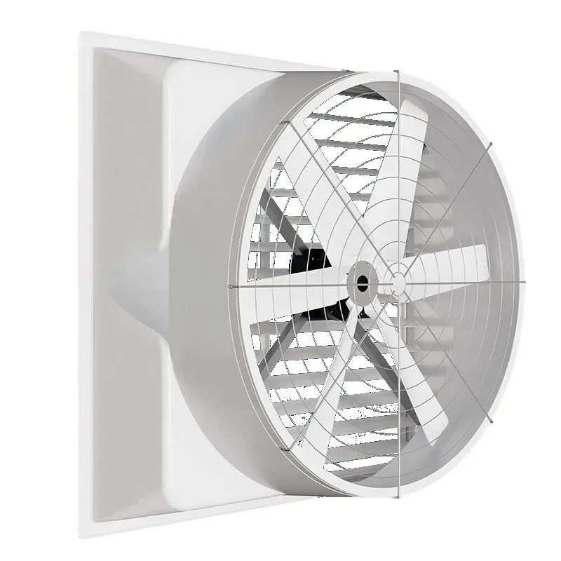 CE permanent magnet inverter FRP negative pressure fan industrial corrosion resistant exhaust fan greenhouse pig farm farm ven