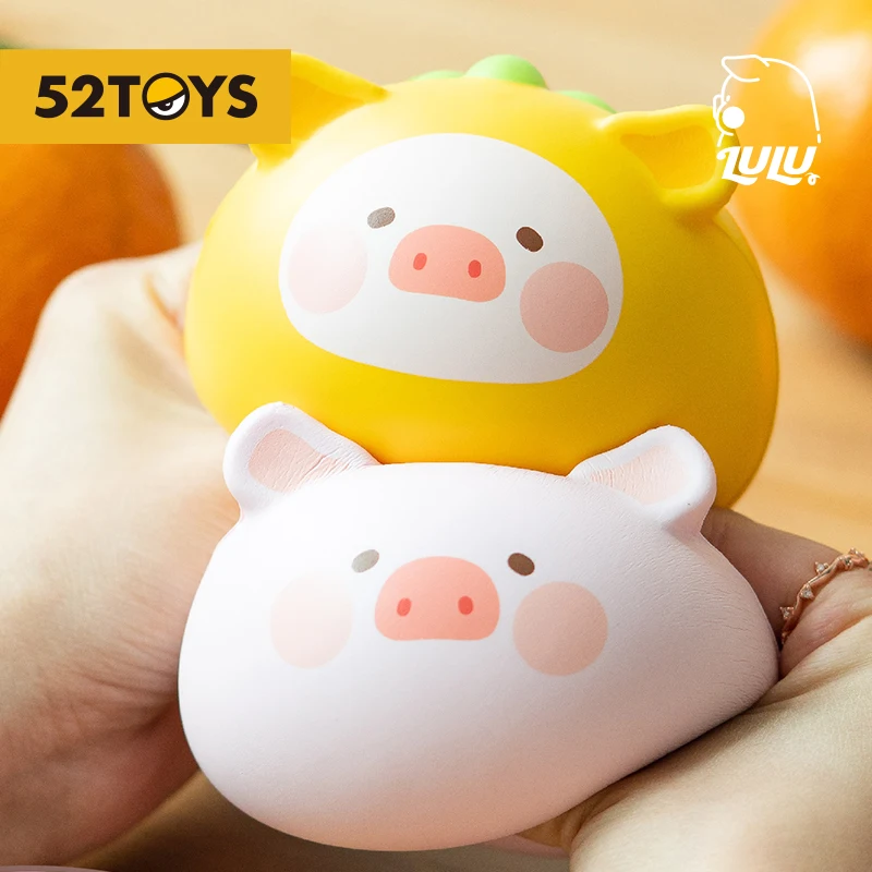 LuLu Pig Blind Box Toys Stress Ball Gift Toy Cute Antistress Ball Slow Rising Stress Relief Squeeze Relax Pressure Girls Gift