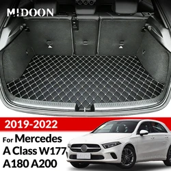 Car Trunk Mat For Mercedes Benz A Class W177 A180 A200 A220 2019-2022 Custom Car Accessories Auto Interior Decoration