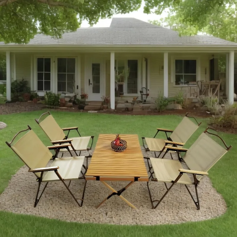 

2026 Portable And Foldable Multi-Function Patio Furniture Natural Material Indoor And Outdoor Universal