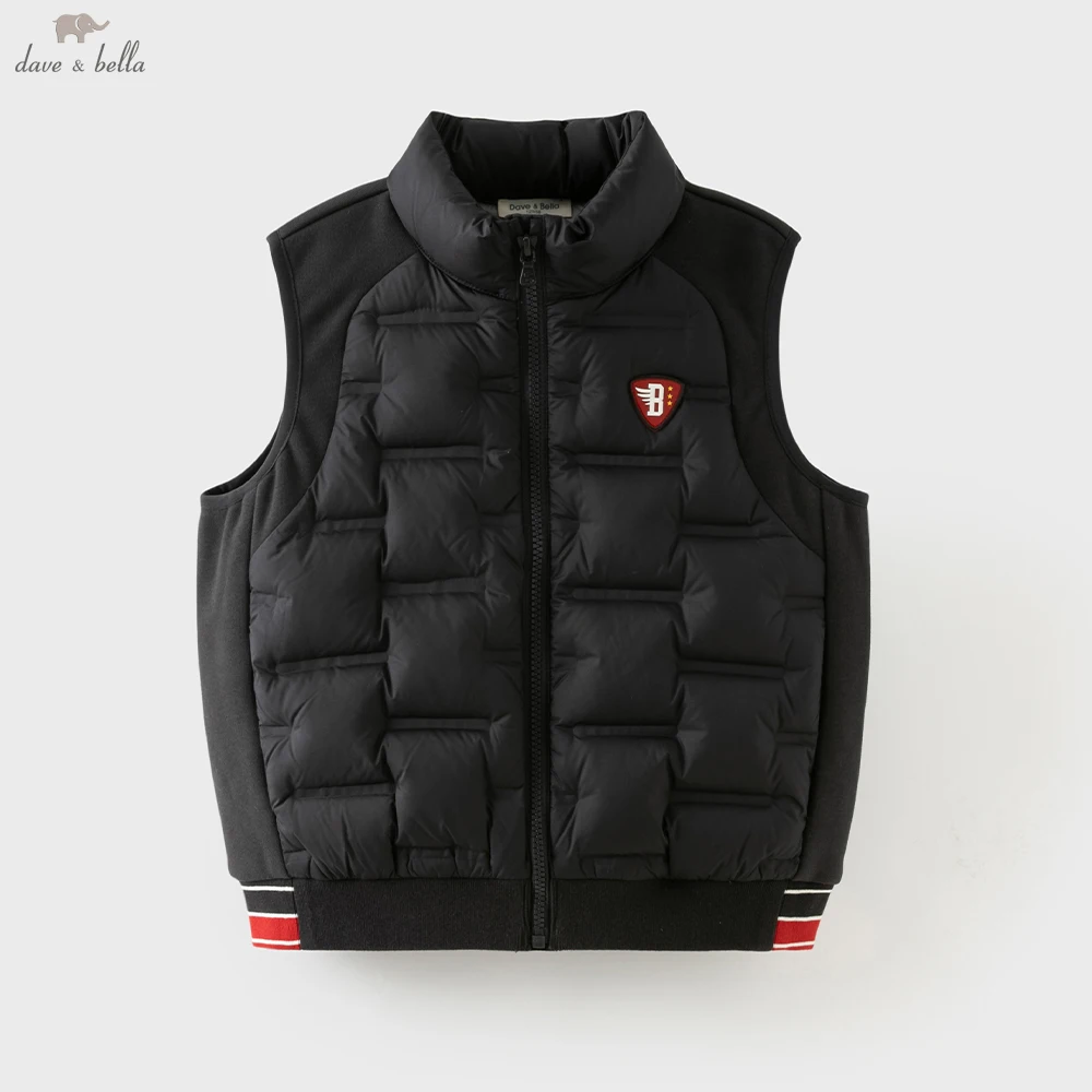 Dave Bella Boys White Duck Down Vest Jacket Aged 6-12 Years Children Thicken Winter Warm Tank Coats Outwear Clothes DK4264357