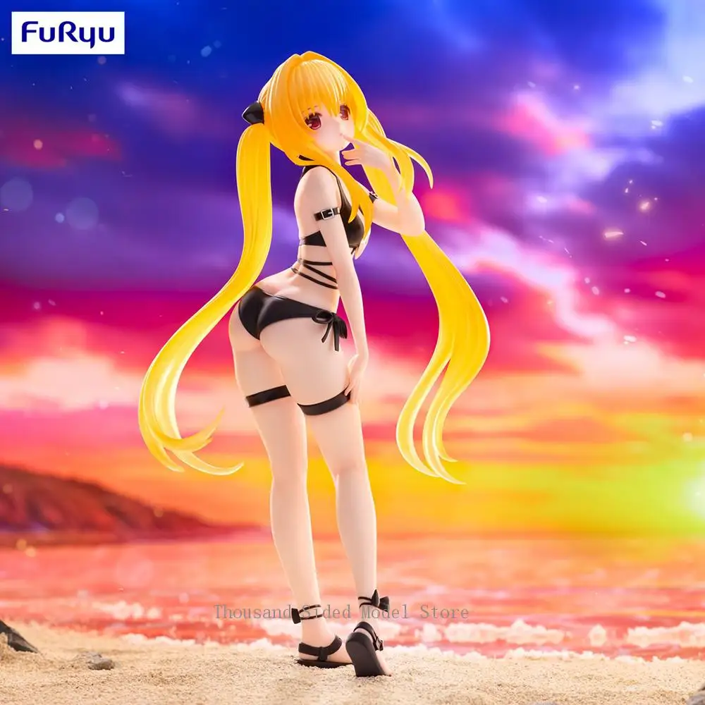 

Original FuRyu Trio-Try-iT Figure To LOVEru Darkness Eve Darkness Anime Figure PVC Model Collectible Toys