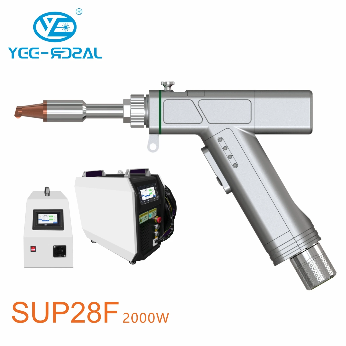 

NEW 2000W SUP28T Handheld Laser Air Cooled Welding Head Industrial Grade Welder Gun Preferred For Metal Processing