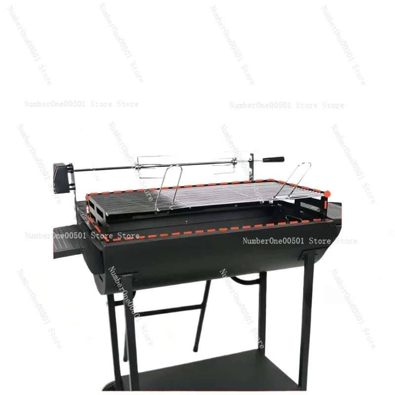 Villa Courtyard Barbecue Grill Outdoor Homestay Charcoal Grill Household Smokeless  Large American 10-30 people