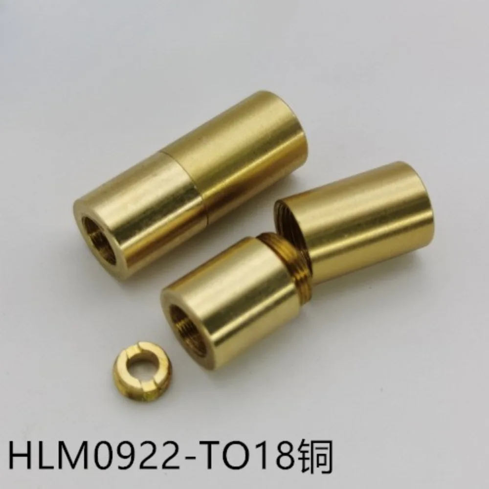 TO18 5.6mm laser tube seat, laser module accessories hardware copper diameter 6mm 8mm 9mm 10mm