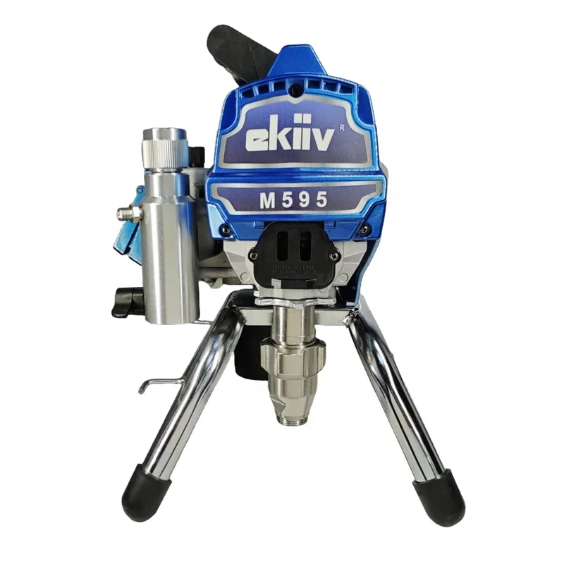 EKIIV Rust-Resistant Airless Spray G u n Stainless Steel Tip And Filter Long Lifespan For Industrial Marine Projects