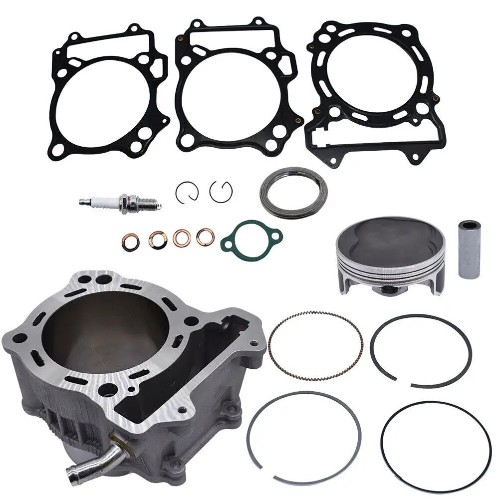 ATV UTV Engine Parts 94mm Cylinder Block Kit For KAWASAKI LTZ400 Ceramic Cylinder Piston Gasket Ring Kit