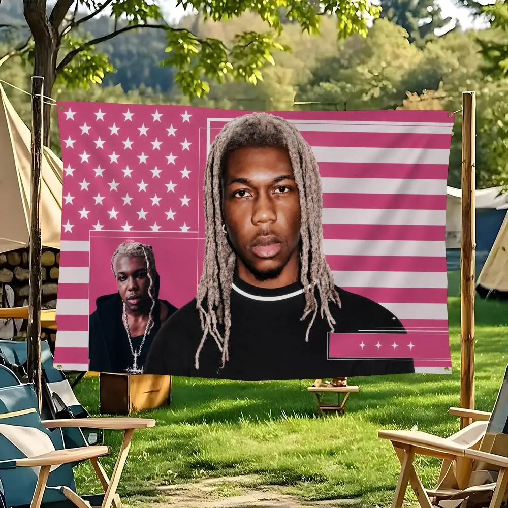 Rapper Destroy Lonely Flags flag For Decoration Outdoor Picnic Hanging Home Camping Party Banner