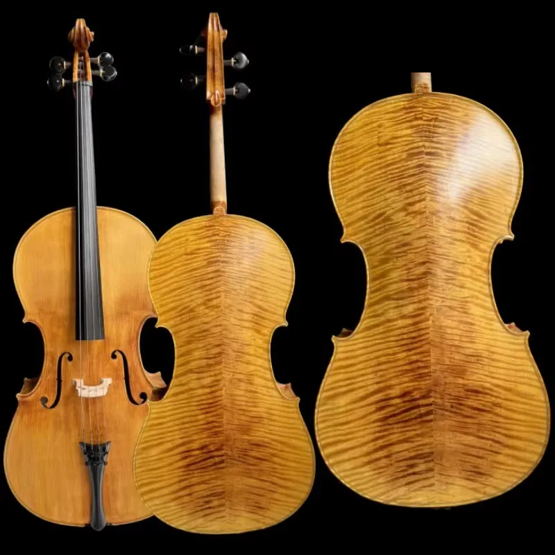 

Strad style Professional song "Master" Cello 4/4 , rich and sweet tone #15192