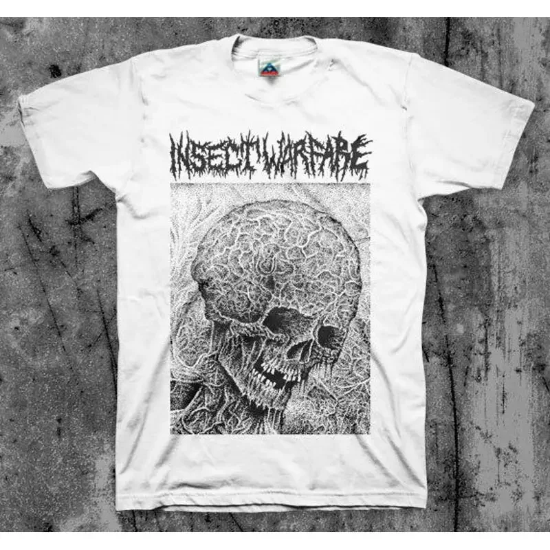 Insect Warfare 'Skull' Colored T Shirt