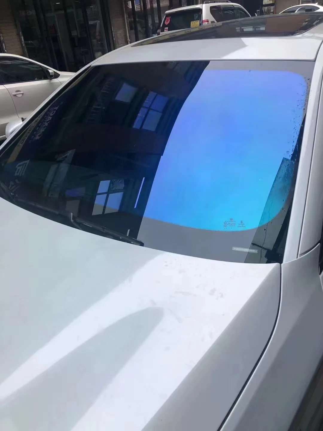 

Window film Chameleon green blue sunset red 99% car window insulation film