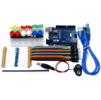 1set new Starter Kit UNO R3 mini Breadboard LED jumper wire button for Arduino compatile