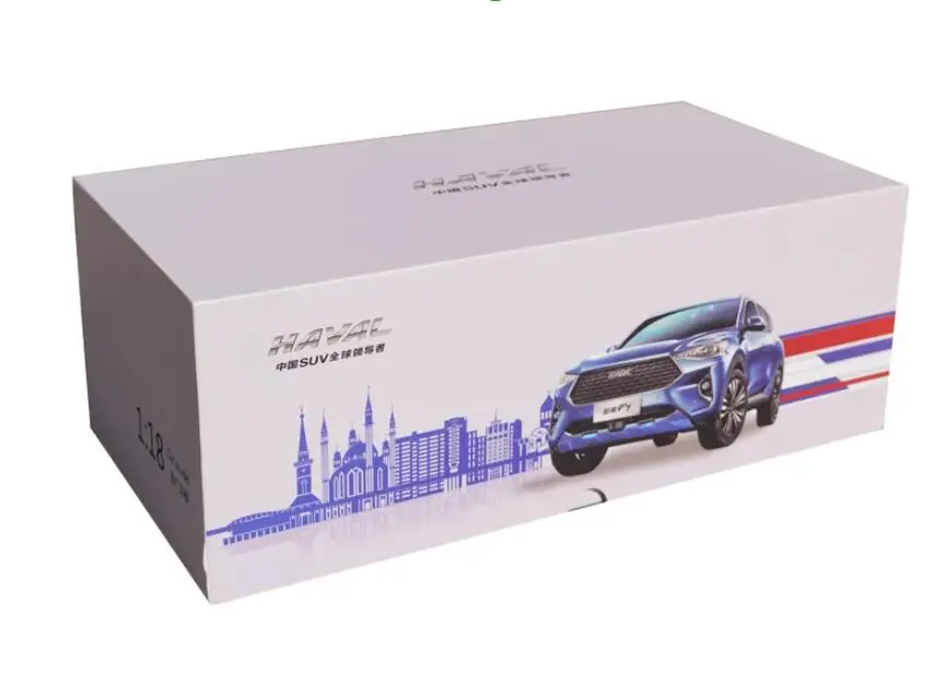 1/18 For Great wall HAVAL F7 SUV Diecast Metal Model Car White Toys Gifts Hobby Display Ornaments Collection