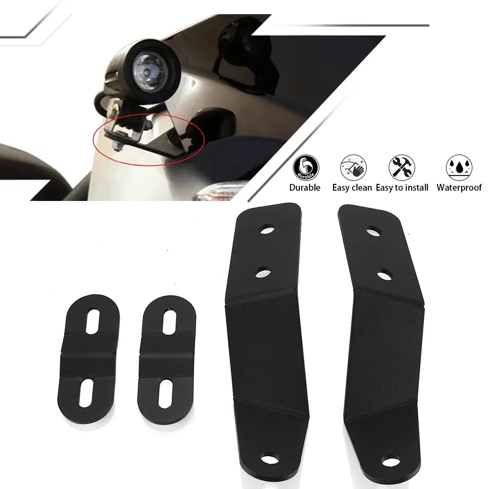 

Для KAWASAKI KLR650 2008-2024 держатель вспомогательного фонаря, монтажный кронштейн 2023-2022 2021 2020 2019 2018 мотоцикл KLR 650