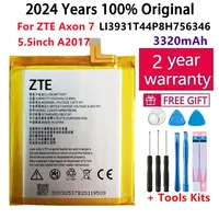 2024 Years 100% Original New LI3931T44P8H756346 3320mAh Battery For ZTE Axon 7 5.5inch A2017 Batteries With Fast Shipping